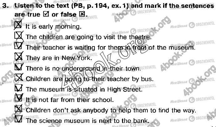 ГДЗ Английский язык 5 класс страница Стр.78 (3)